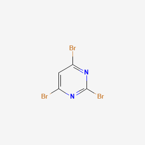 Chemical structure of 2,4,6-Tribromopyrimidine