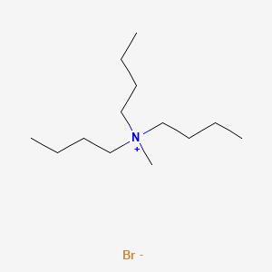 Chemical structure of Tributylmethylammonium bromide