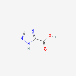 Chemical structure of 1,2,4-Triazole-3-carboxylic acid