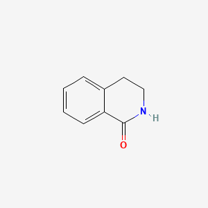 Chemical structure of 3,4-Dihydro-2H-isoquinolin-1-one