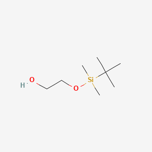 Chemical structure of 2-((tert-Butyldimethylsilyl)oxy)ethanol