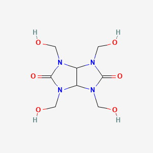 Chemical structure of Tetramethylol acetylenediurea