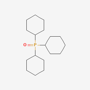 Chemical structure of Tricyclohexylphosphine oxide