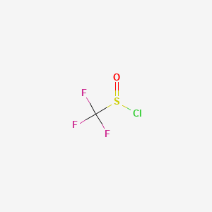 Chemical structure of Trifluoromethylsulfinylchloride
