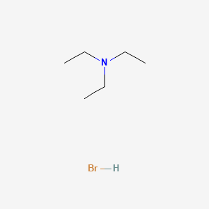 Chemical structure of TRIETHYLAMINE HYDROBROMIDE