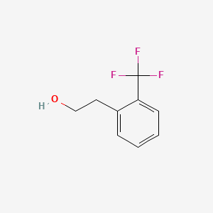 Chemical structure of 2-(TRIFLUOROMETHYL)PHENETHYL ALCOHOL