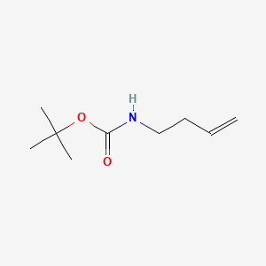 Chemical structure of tert-Butyl but-3-en-1-ylcarbamate