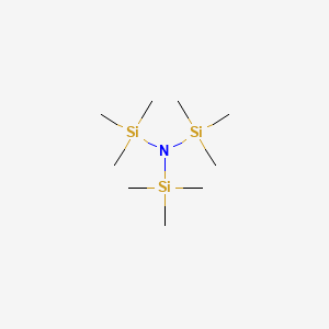 Chemical structure of Tris(trimethylsilyl)amine