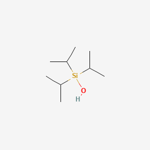 Chemical structure of tri-iso-Propylsilanol
