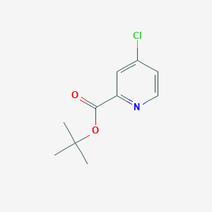 Chemical structure of tert-Butyl 4-chloropicolinate