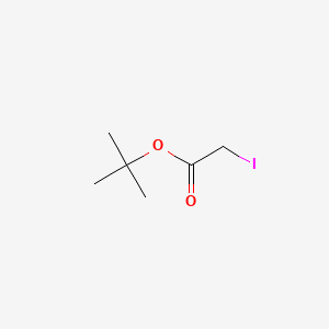 Chemical structure of tert-Butyl 2-iodoacetate