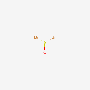 Chemical structure of Thionyl bromide