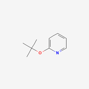 Chemical structure of 2-(tert-Butoxy)pyridine
