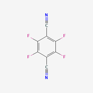Chemical structure of Tetrafluoroterephthalonitrile
