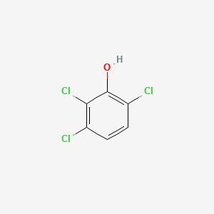 Chemical structure of 2,3,6-Trichlorophenol