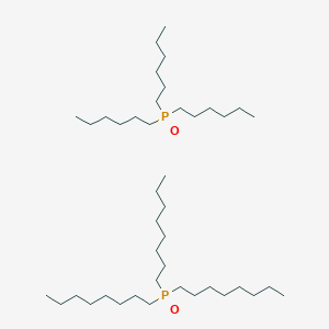 Chemical structure of Tri-hexylphosphine?oxide/tri-octylphosphine?oxide