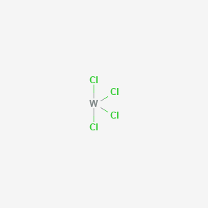 Chemical structure of Tungsten(IV) chloride