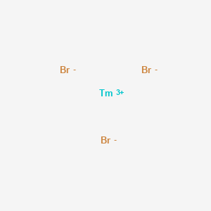 Chemical structure of Thulium bromide
