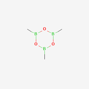 Chemical structure of Trimethylboroxine