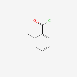 Chemical structure of o-Toluoyl chloride