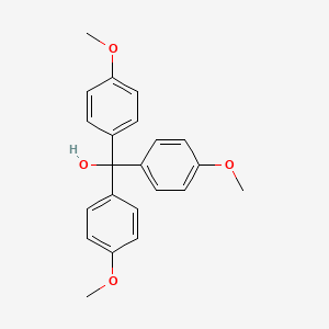 Chemical structure of 4,4',4''-Trimethoxytrityl Alcohol