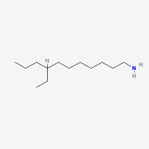 Chemical structure of Tridecylamine(mixture of isomers)