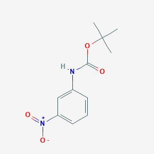 Chemical structure of Tert-butyl 3-nitrophenylcarbamate
