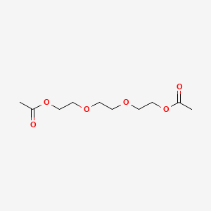 Chemical structure of Triethylene Glycol Diacetate