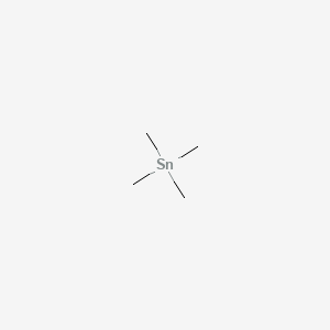 Chemical structure of Tetramethyltin