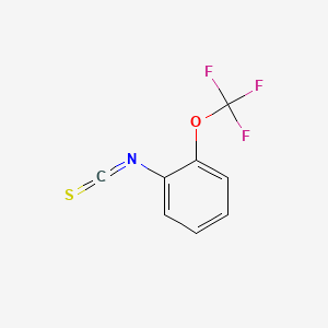 Chemical structure of 2-(Trifluoromethoxy)phenyl isothiocyanate