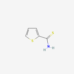 Chemical structure of Thiophene-2-carbothioamide