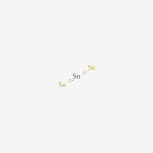 Chemical structure of Tin(IV) selenide
