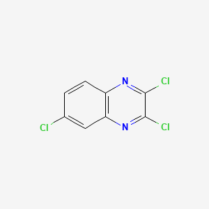 Chemical structure of 2,3,6-Trichloroquinoxaline
