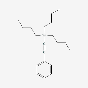 Chemical structure of Phenylethynyltri-n-Butyltin