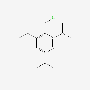 Chemical structure of 2,4,6-Triisopropylbenzyl Chloride