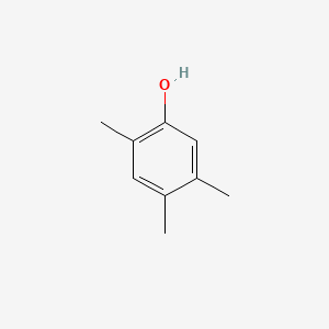 Chemical structure of 2,4,5-Trimethylphenol