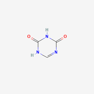 Chemical structure of 1,3,5-Triazine-2,4(1H,3H)-dione