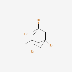 Chemical structure of 1,3,5,7-tetrabromoadamantane