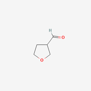 Chemical structure of Tetrahydrofuran-3-carboxaldehyde