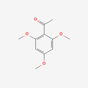 Chemical structure of 2',4',6'-Trimethoxyacetophenone