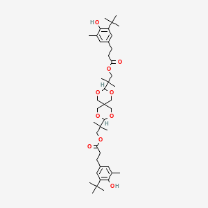 Chemical structure of Sumilizer AG 80