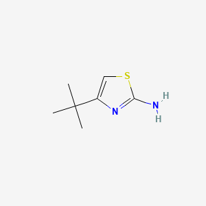Chemical structure of 4-tert-butyl-1,3-thiazol-2-amine