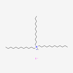 Chemical structure of Tridodecylmethylammonium iodide