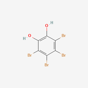 Chemical structure of Tetrabromocatechol