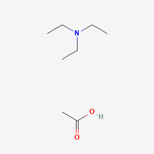 Chemical structure of Triethylamine acetate