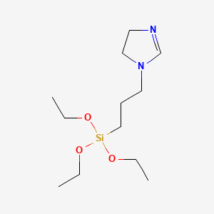Chemical structure of Triethoxy-3-(2-imidazolin-1-yl)propylsilane