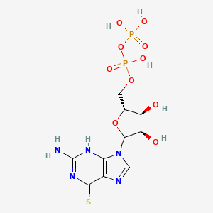 Chemical structure of Thioguanosine Diphosphate Triethylamine