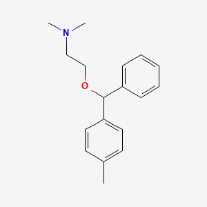 Chemical structure of Toladryl