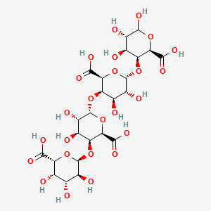 Chemical structure of Tetragalacturonic Acid