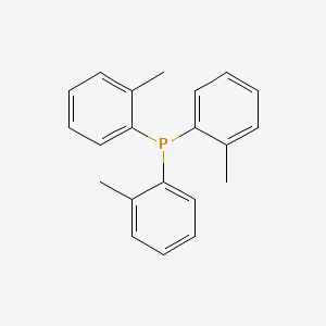 Chemical structure of Tri(o-tolyl)phosphine